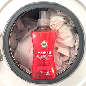 Method Peony Blush Laundry Liquid – fragrance created by Cassandra Browning for Method laundry care.