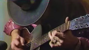 Stevie Ray Vaughan - Acoustic Guitar Solo Improvisation - 1983