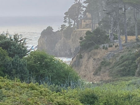 The rocky, rugged coastline of Northern California makes for difficult access points. 