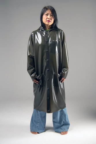 Rain Coat - Knee or Full Length | Wrapped In Rubber