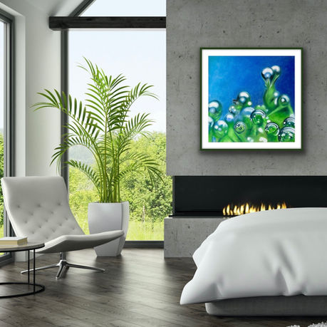 Gouttes figées (en exposition)