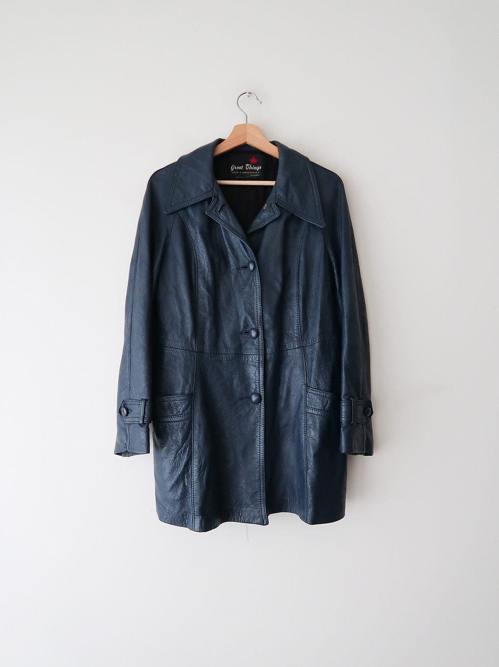 Thumbnail: Blue Leather Jacket | 1970s