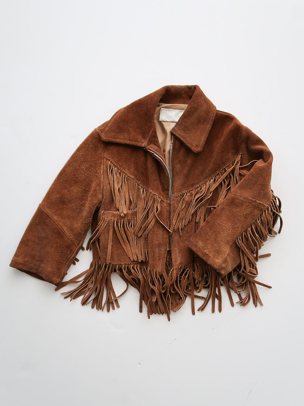 Thumbnail: KIDS Suede Fringe Jacket | 3T