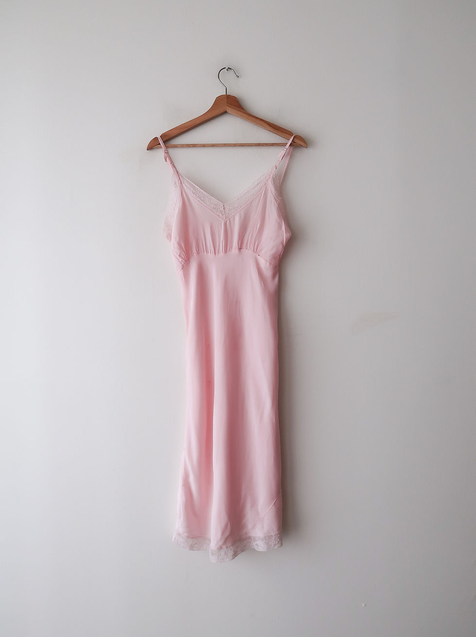 Thumbnail: Pink Slip Dress | 1970s