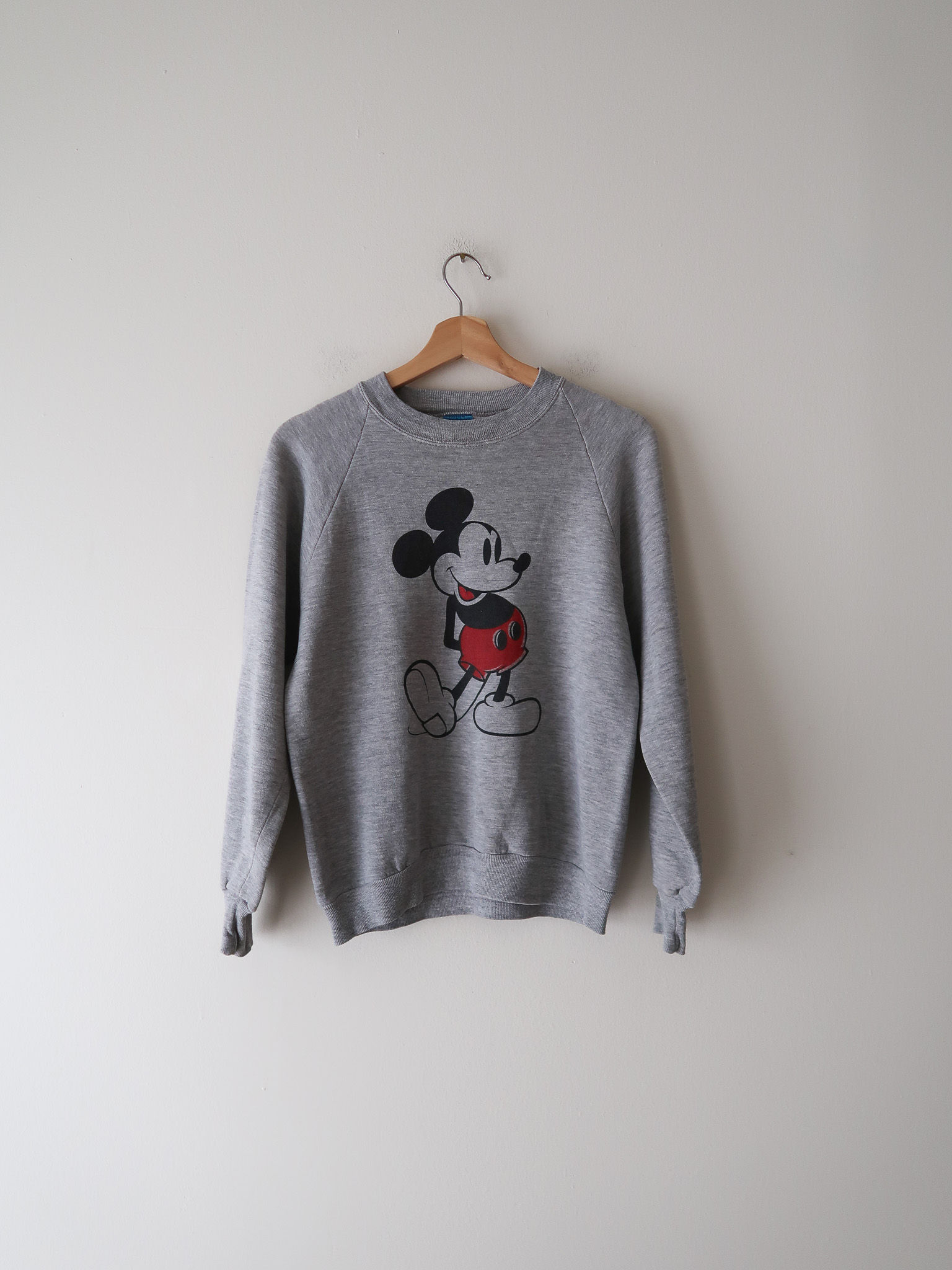 Raglan Mickey Sweatshirt | 1980s
