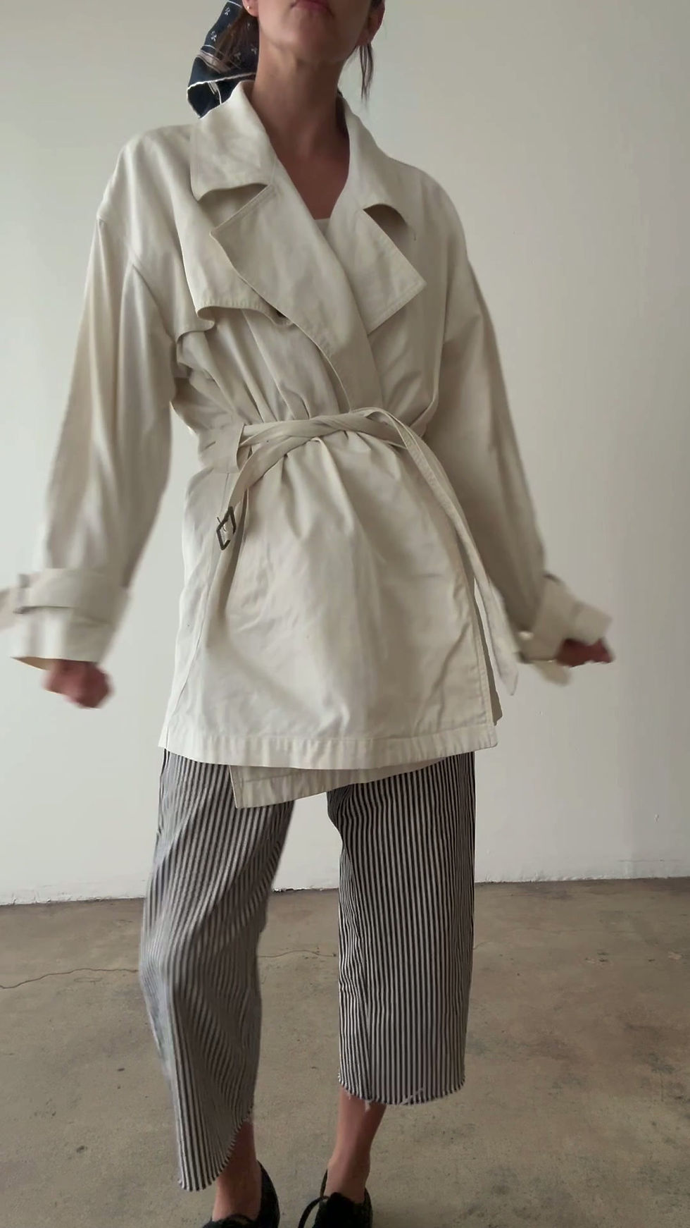 Thumbnail: DKNY Canvas Trench | 1990s