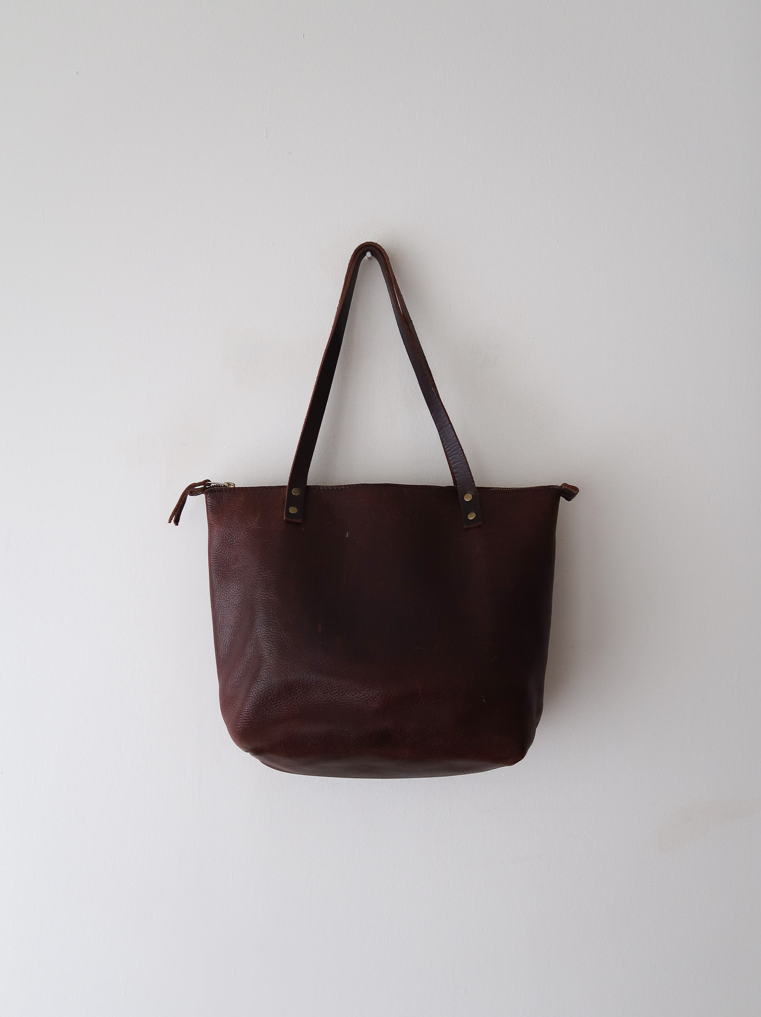 Brown Leather Tote