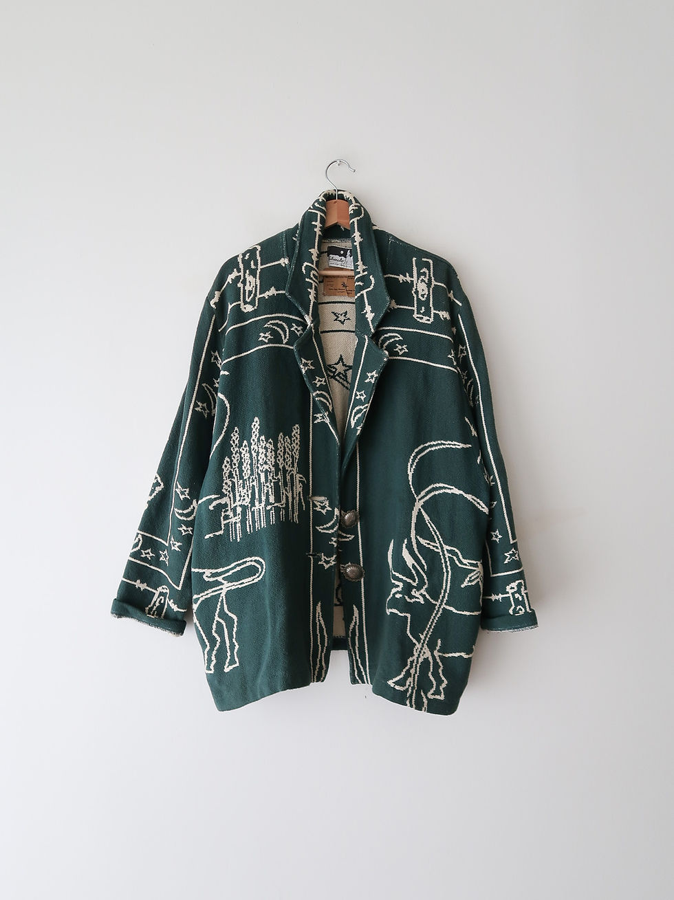 Thumbnail: Western Knit Jacket | 1980s