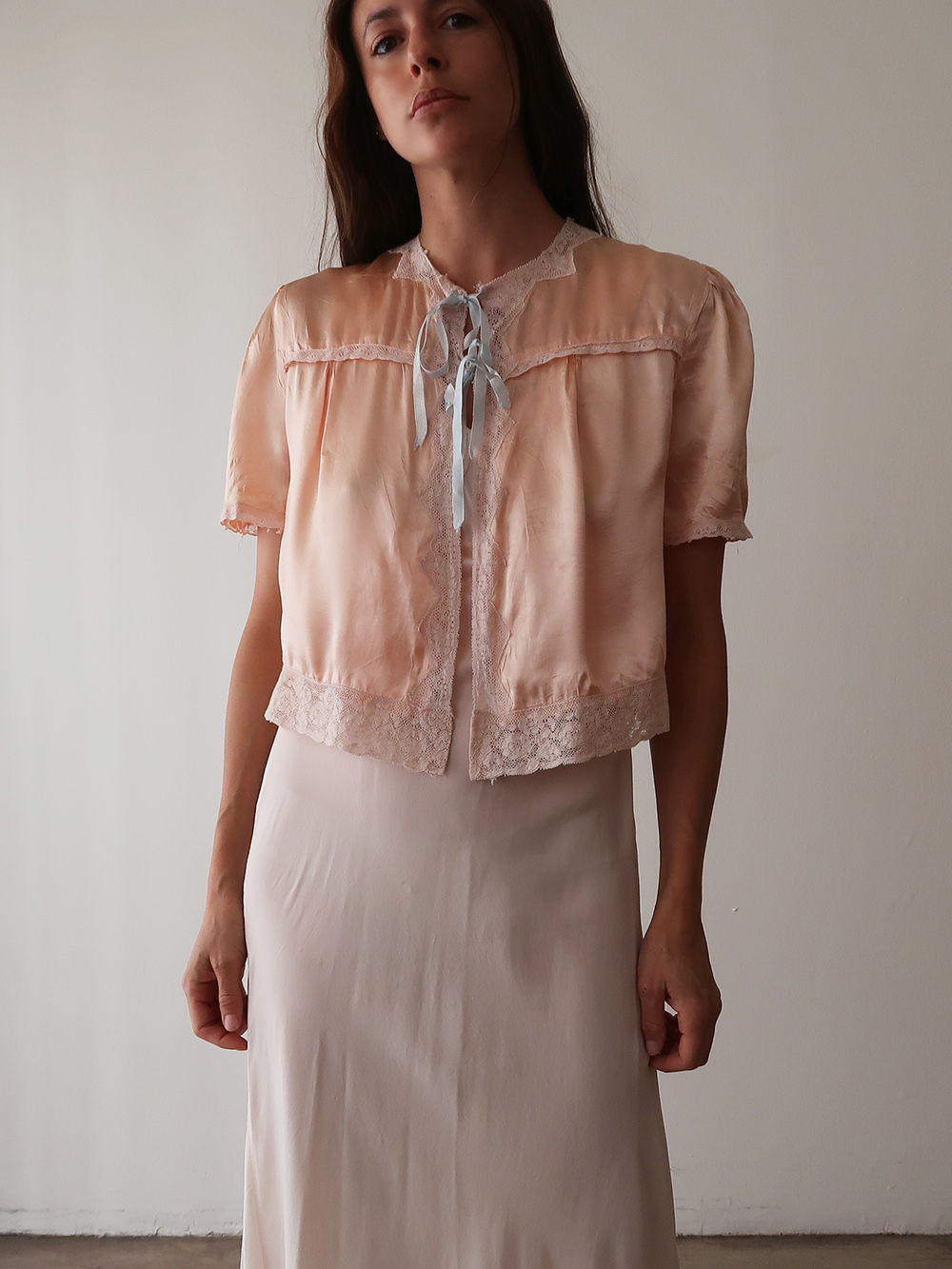Silk Bed Jacket | 1940s