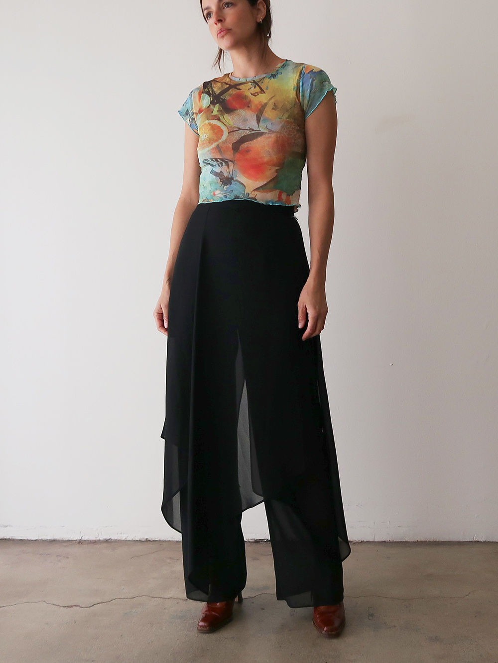 Skirt Layered Pants | 1980s