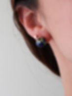 Thumbnail: Cloisonné Ball Studs | 1960s
