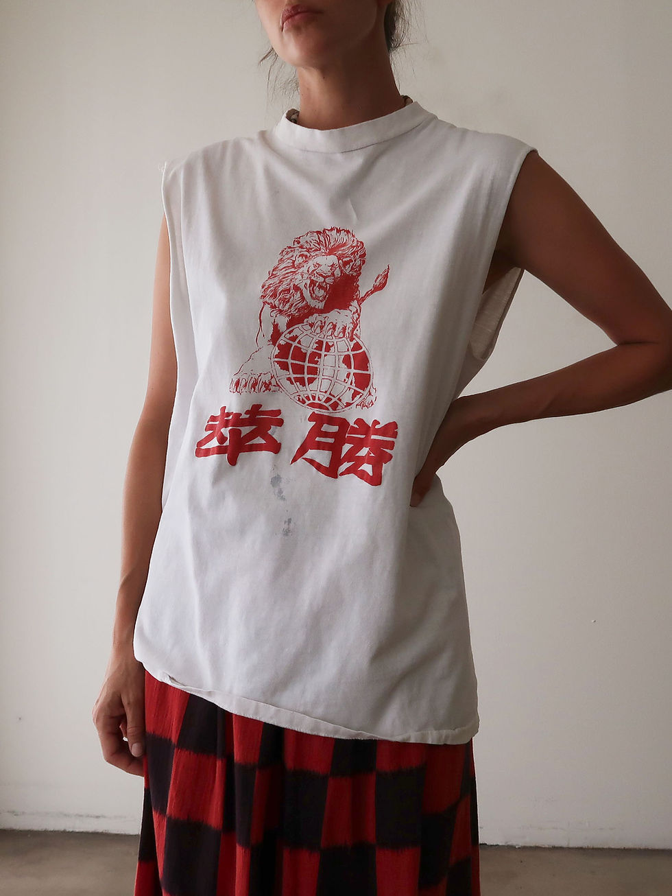 Thumbnail: Japanese Sleeveless Shirt | 1980s