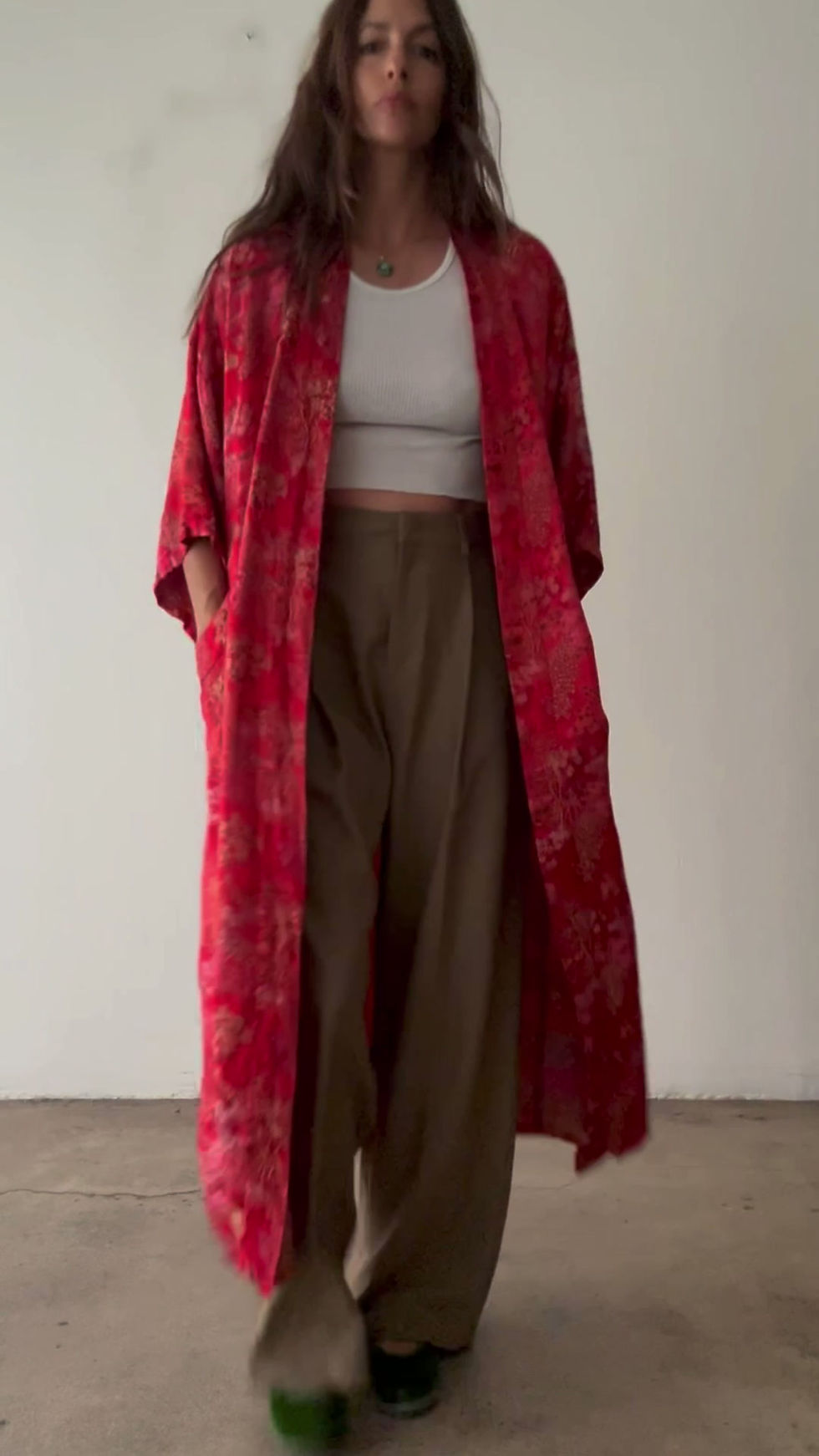 Thumbnail: Silk Brocade Robe | 1980s