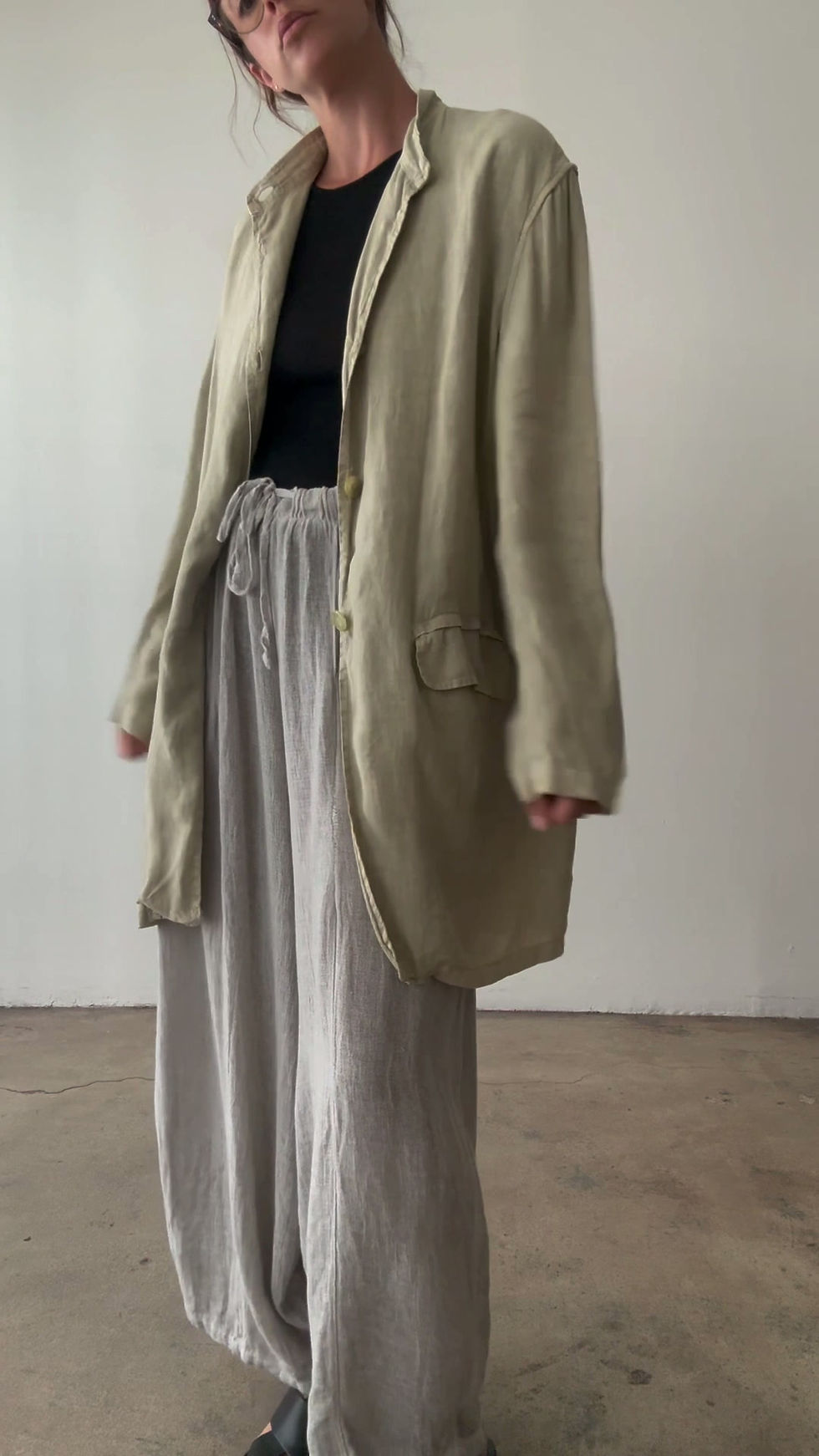 Thumbnail: Italian Linen Chore Coat | 1990s