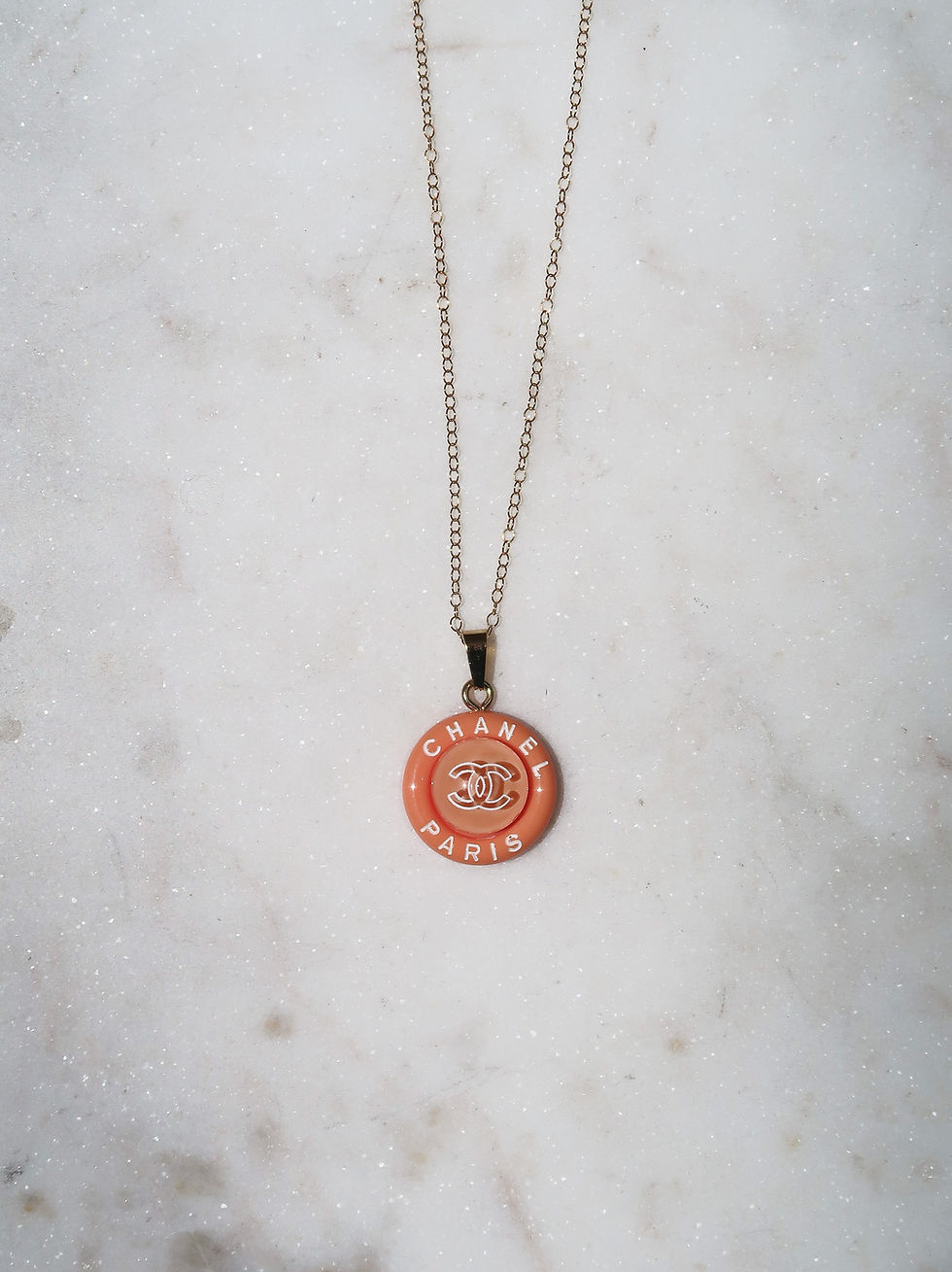 Thumbnail: Chanel Tag Necklace