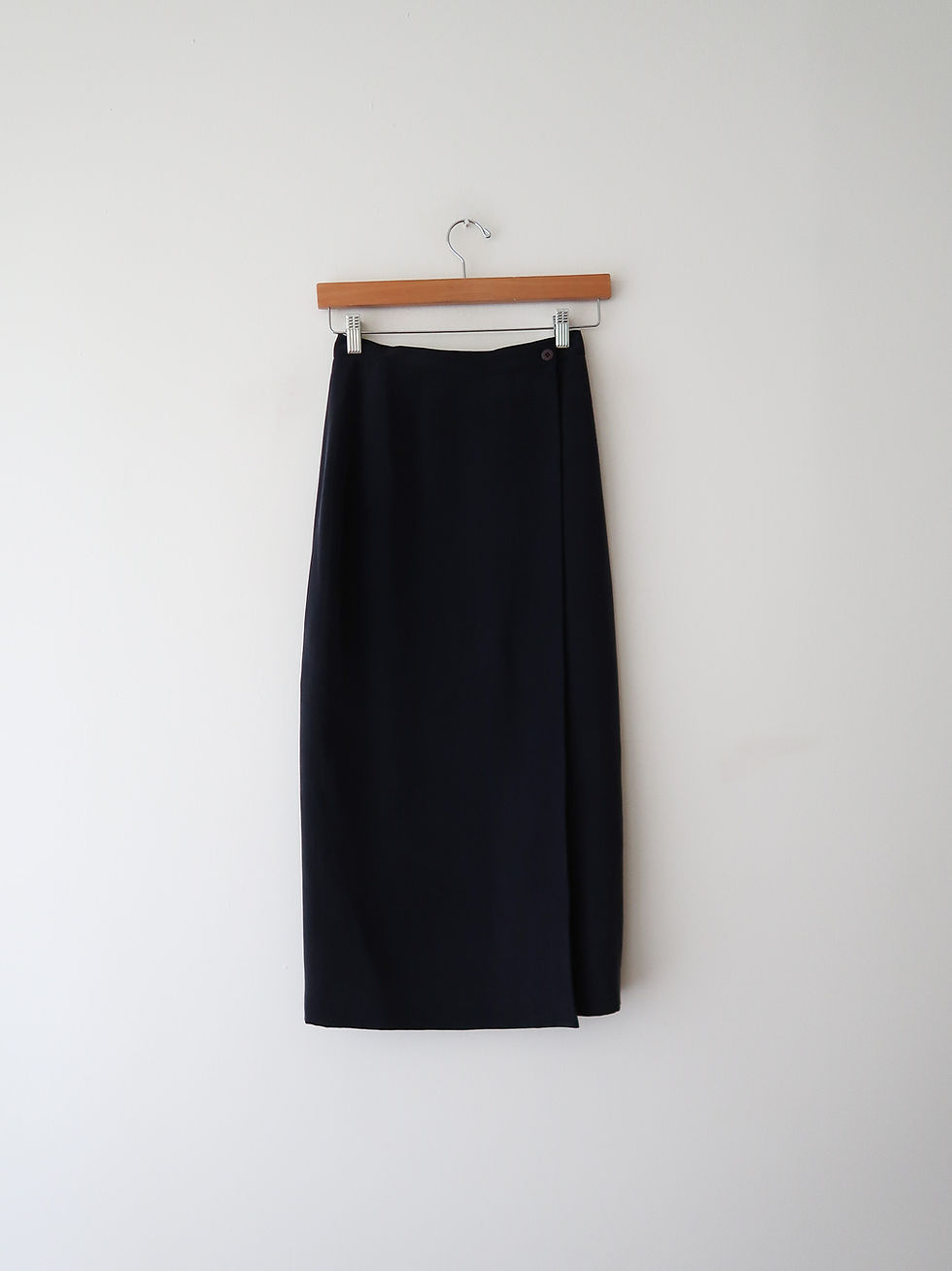 Thumbnail: Silk Wrap Skirt | 1990s