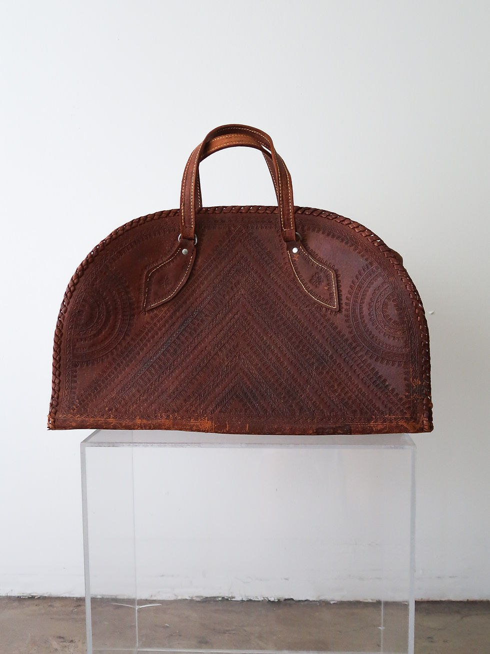 Thumbnail: Tooled Weekender Bag | 1960s