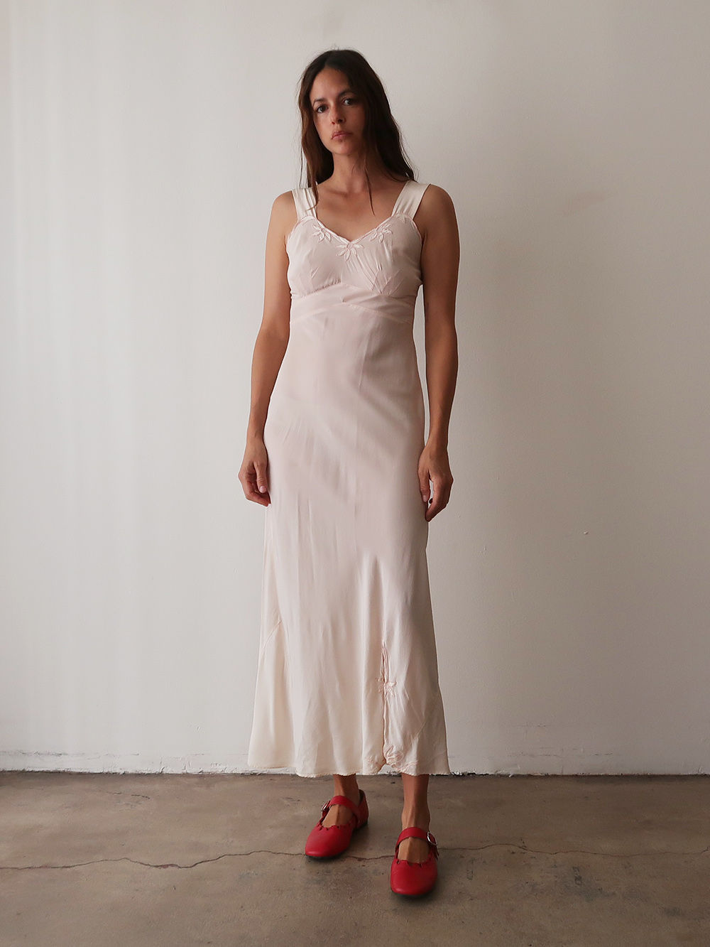 Blush Slip Dress | 1930s