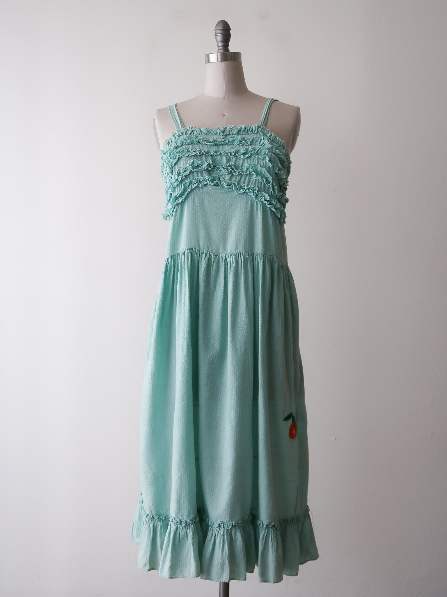 Summer Orchard Dress | 1970s