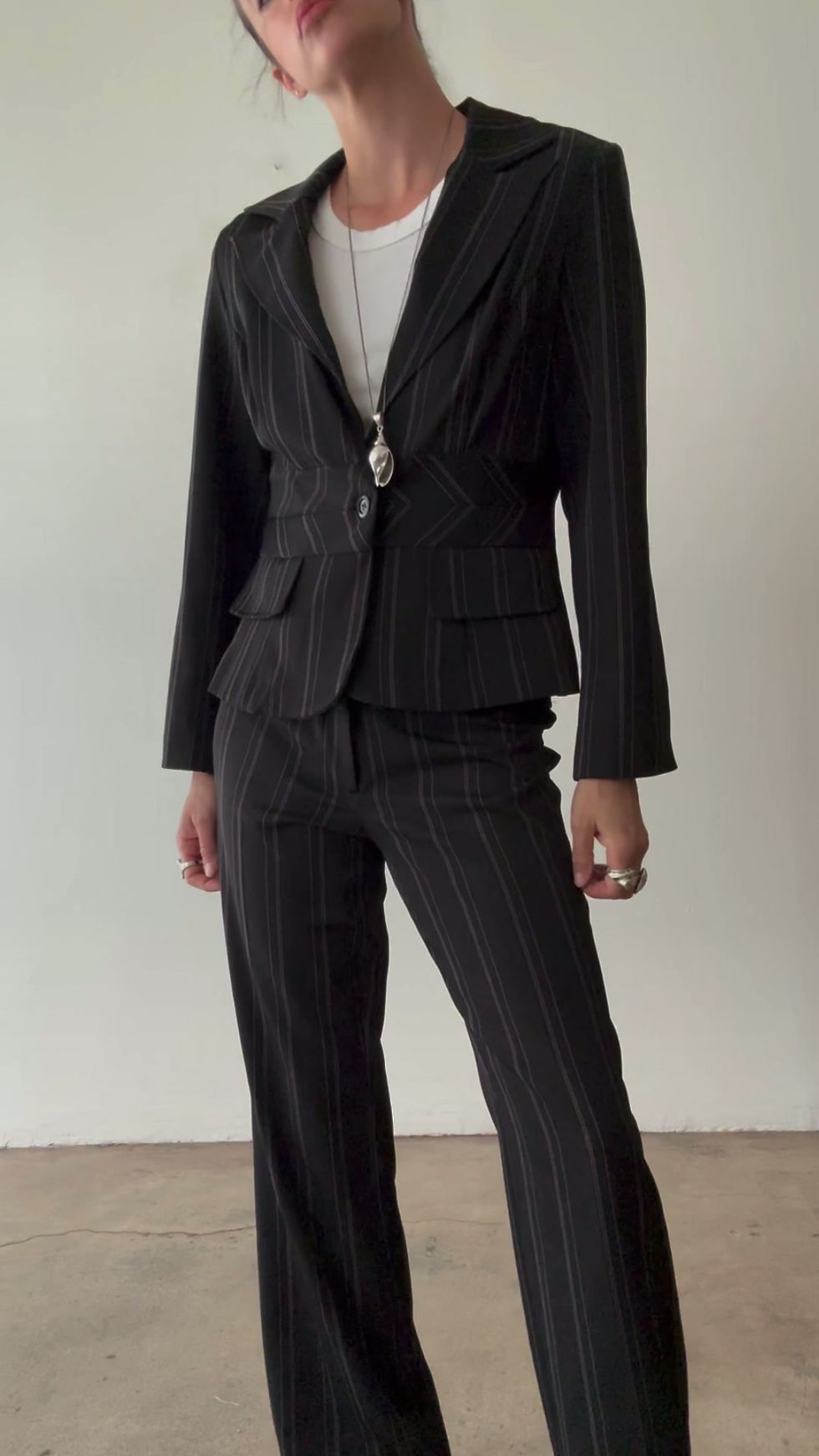 Thumbnail: Stripe Suit Set | Y2K