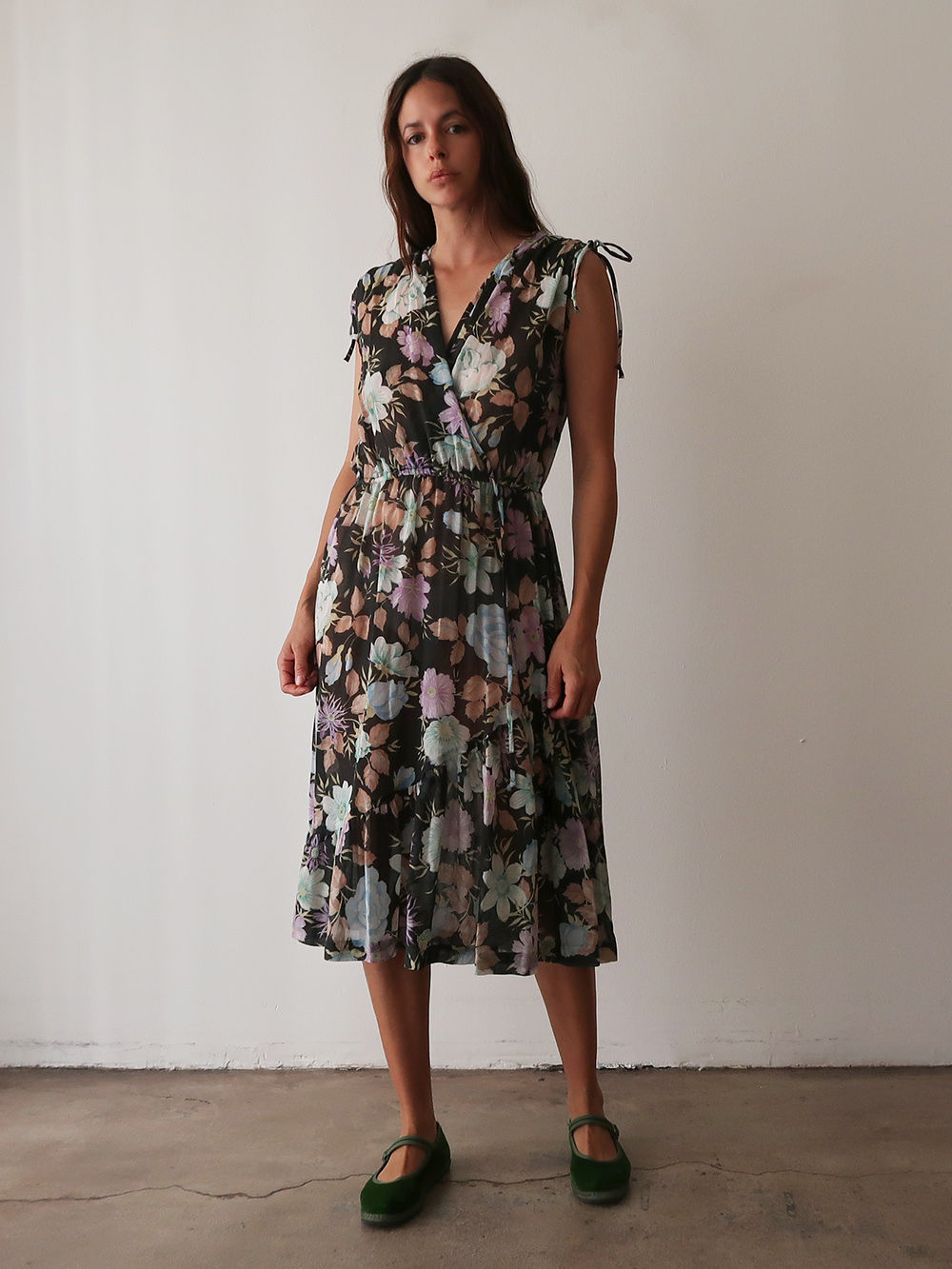 Floral Market Dress | 1980s