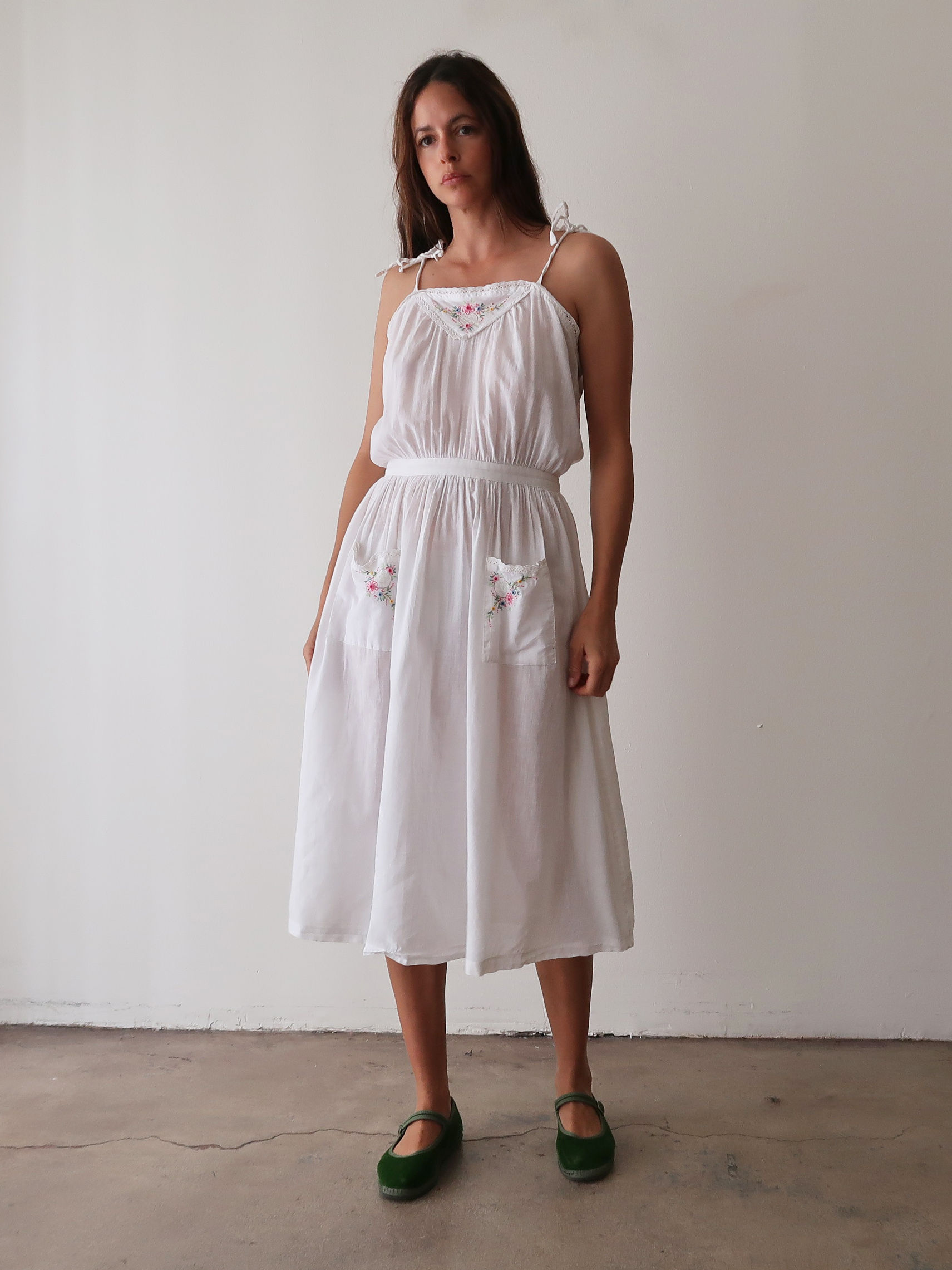 Cotton Market Dress | 1960s