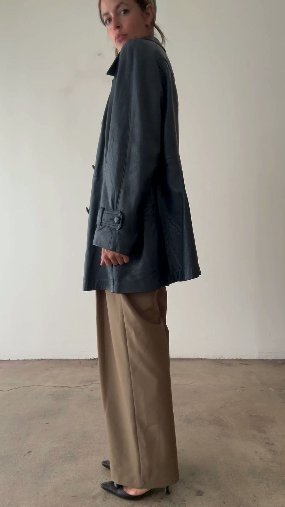 Thumbnail: Blue Leather Jacket | 1970s