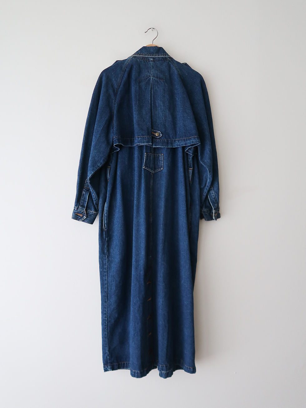 Thumbnail: Long Denim Duster | 1980s