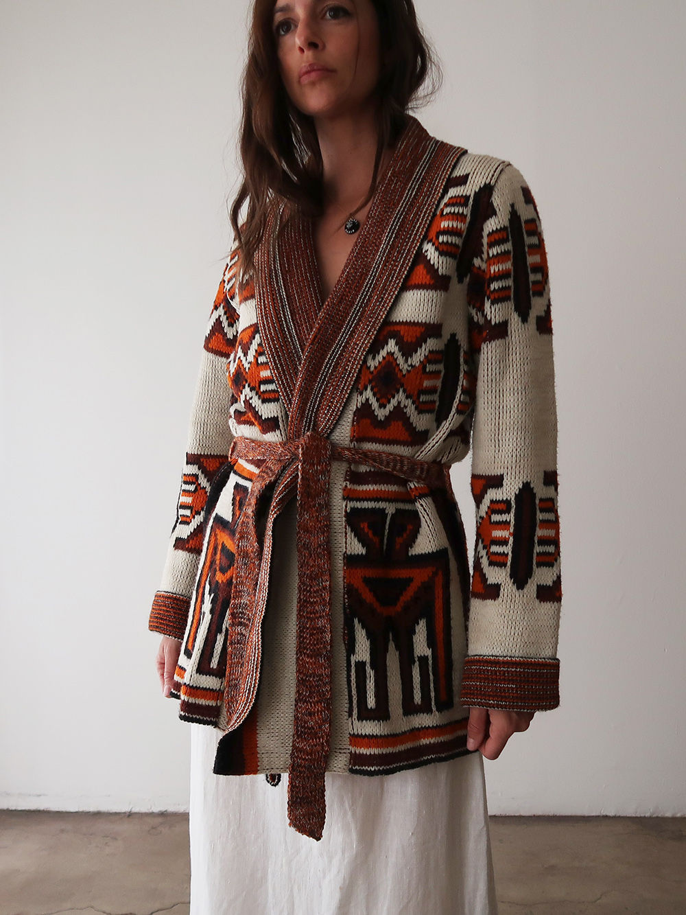Southwest Wrap Cardigan | 1970s