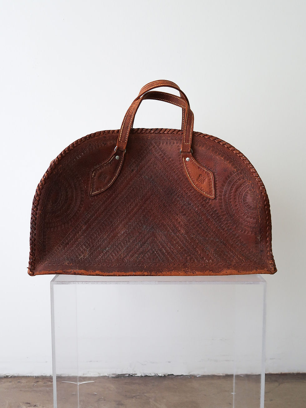 Thumbnail: Tooled Weekender Bag | 1960s