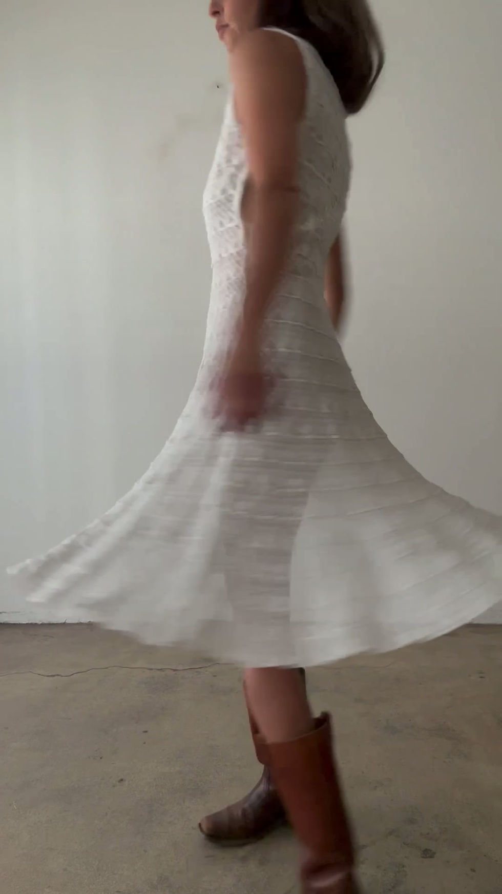 Thumbnail: Cotton Crochet Dress | 1940s