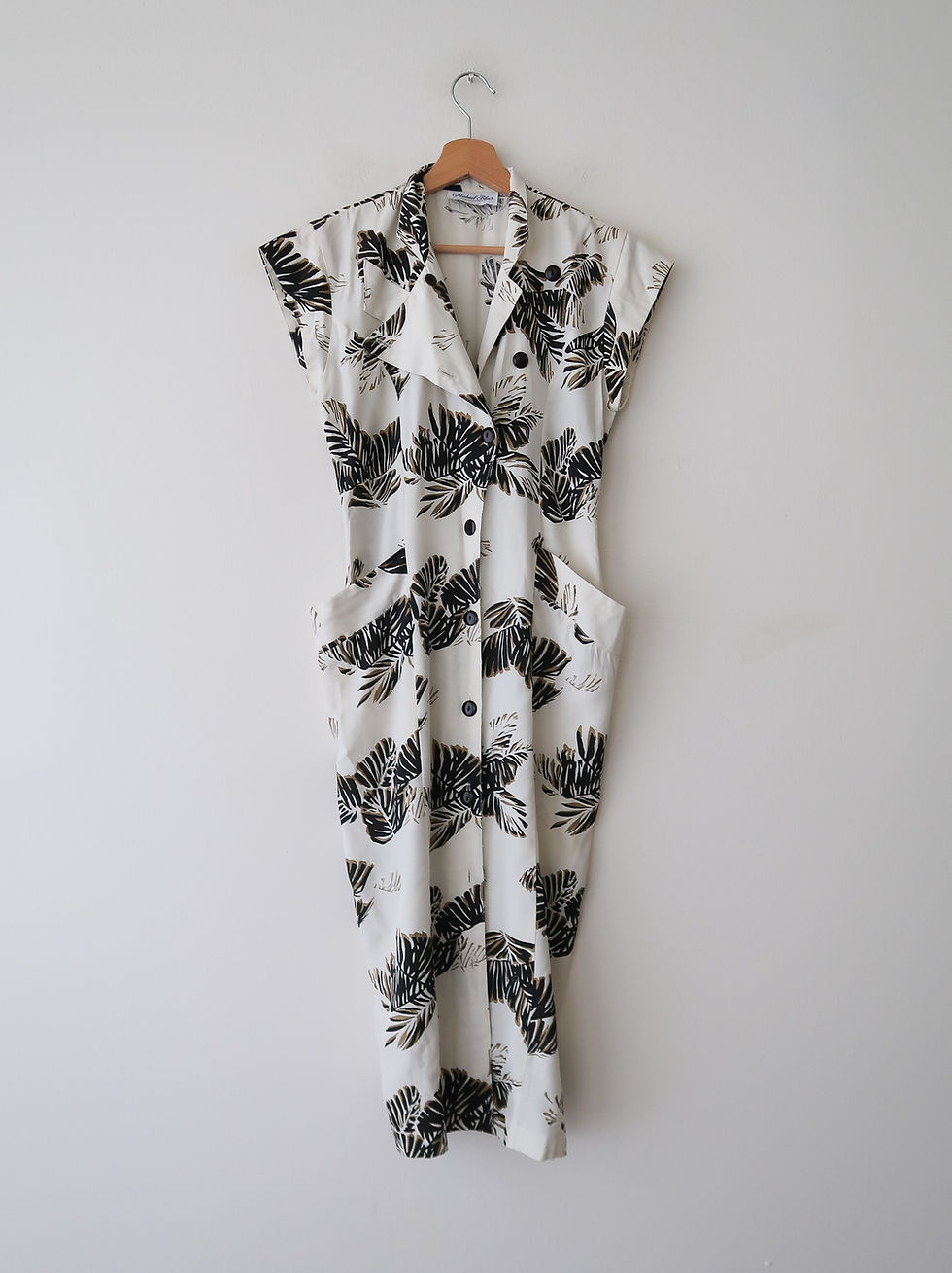 Thumbnail: Tropical Print Dress | 1980s