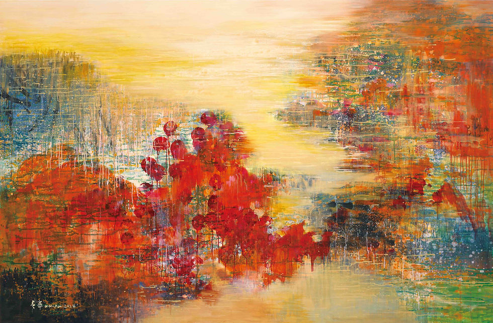 ［願境13, 150x230 cm, 壓克力 畫布, 2024］