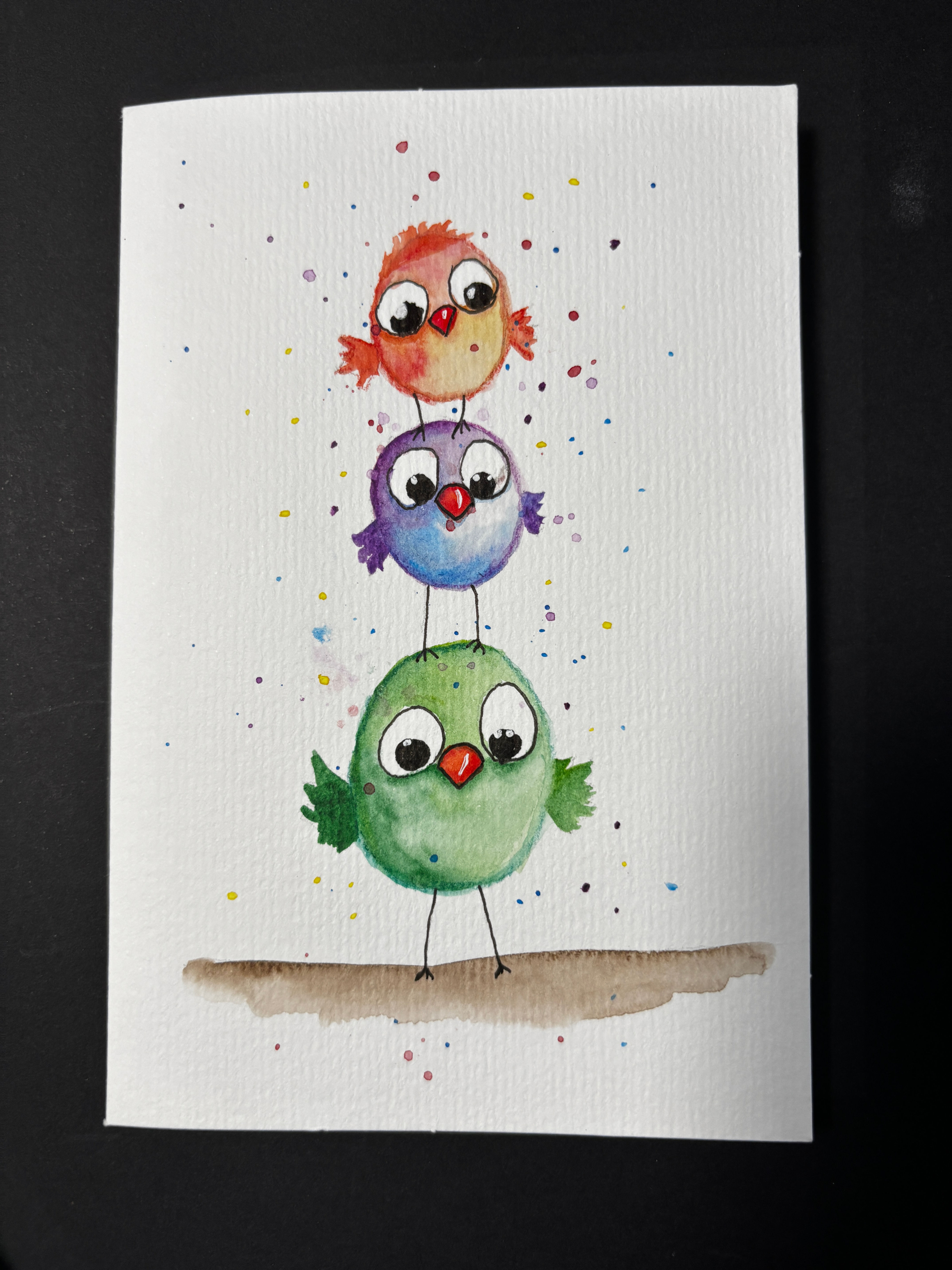 Silly birds (4x6)