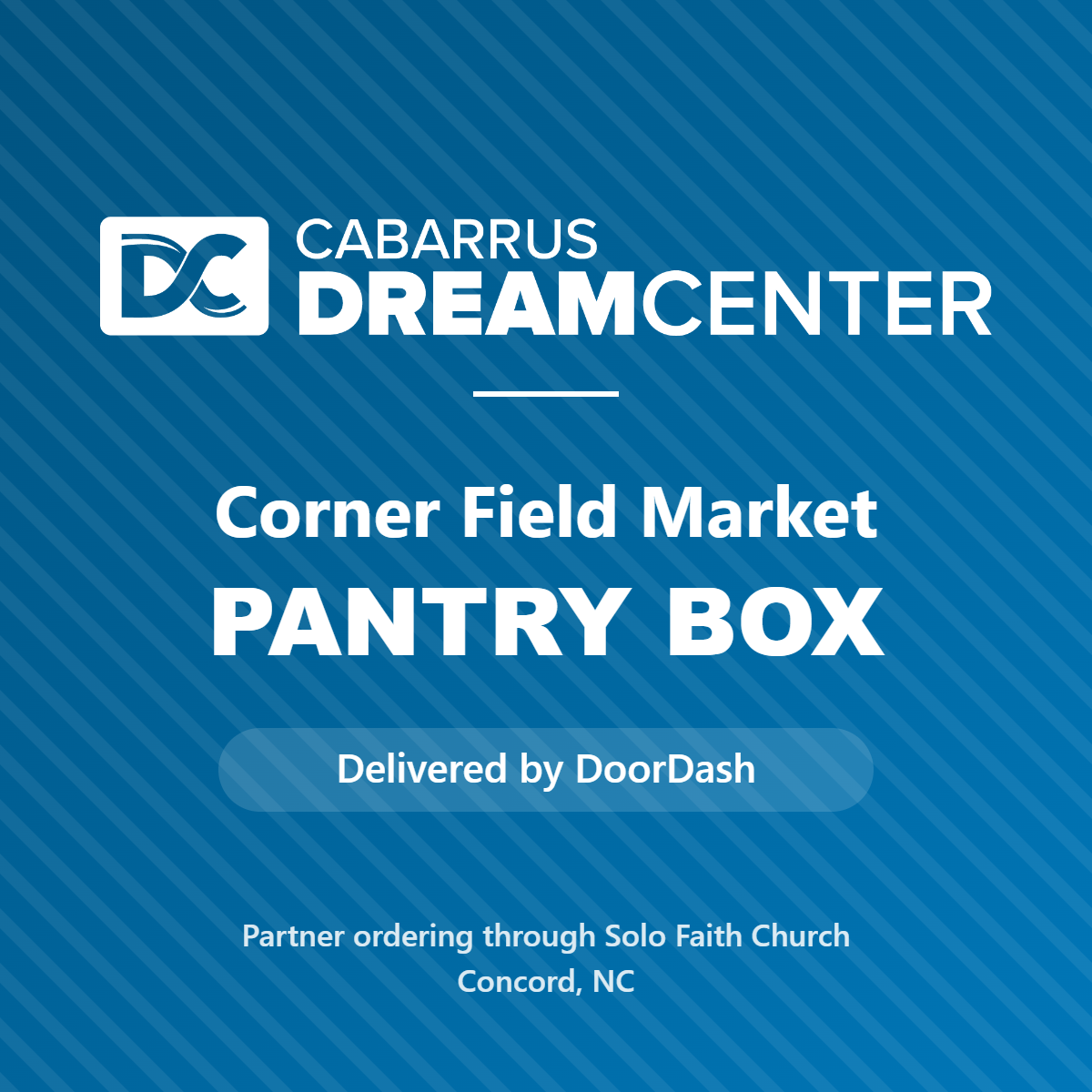 Cabarrus Dream Center Pantry Box