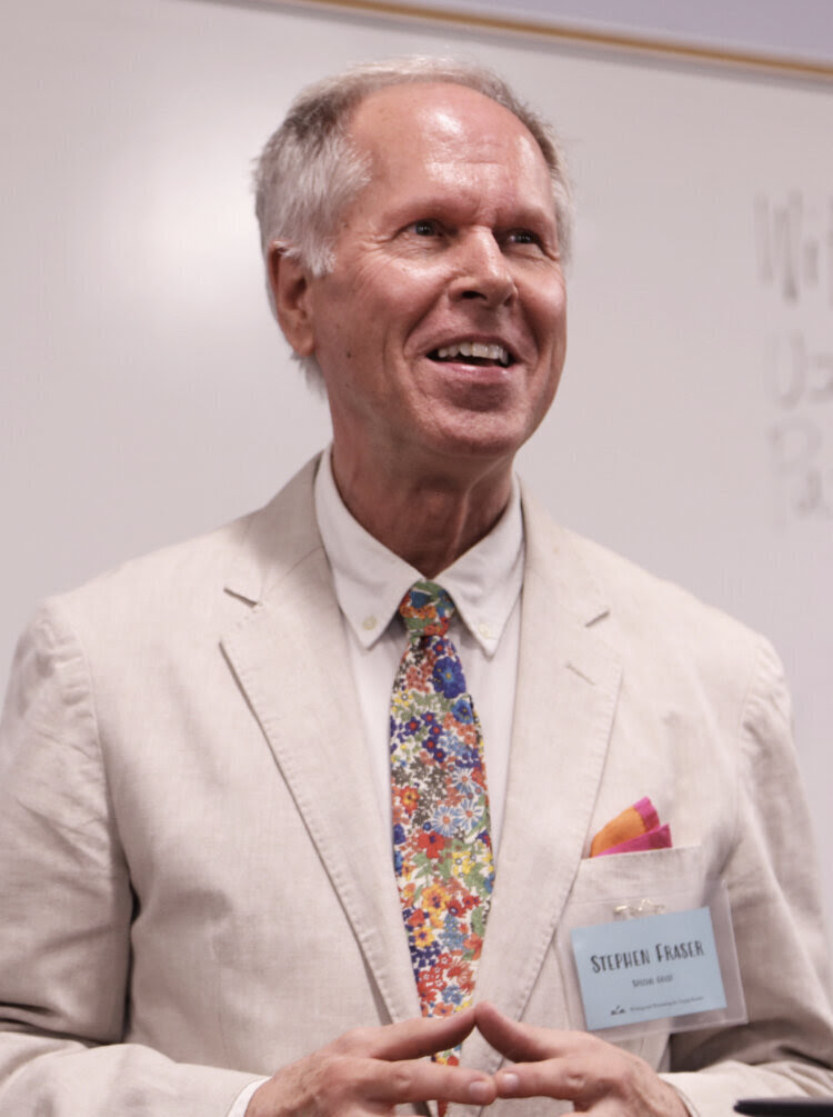 Stephen Fraser of the  Jennifer De Chiara Literary Agency, 2024 WIFYR Conference