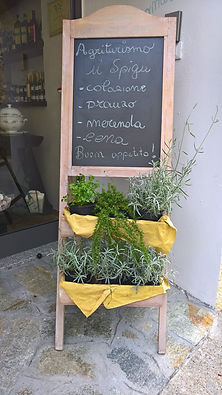 Ristorazione a km zero nell'entroterra di Albenga