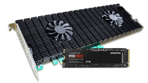 AKIBA PC Hotline Reviews the HighPoint SSD7540