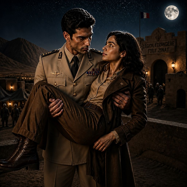 Dramatic Night Scene in North African Desert Outpost.png