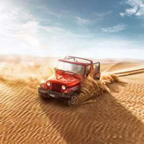 Mahindra Thar | Desert Print Campaign