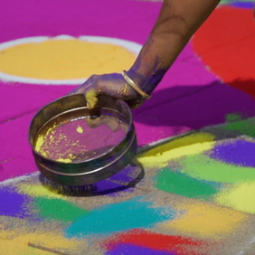 Lodha Palava | Socially Distanced Rangoli