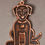 Thumbnail: Chihuahua, Lab, St Bernard Copper Pattern Pressing 2-1/2" X 4"