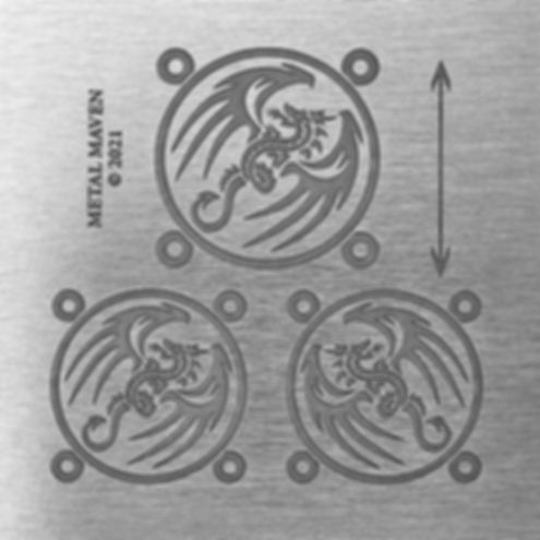 Winged Dragons Rolling Mill Component Die