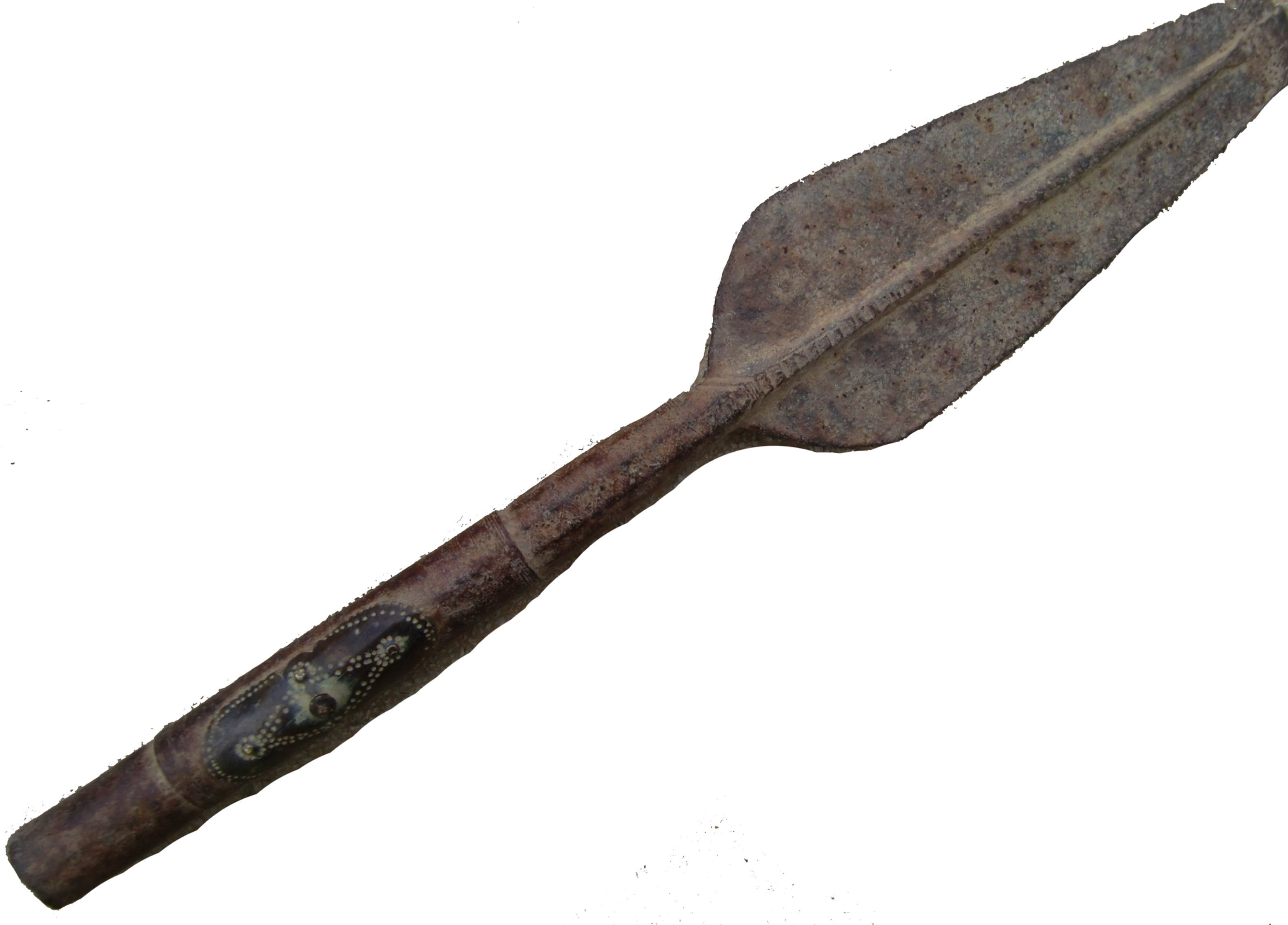 Antikk spyd fra 1800 talls