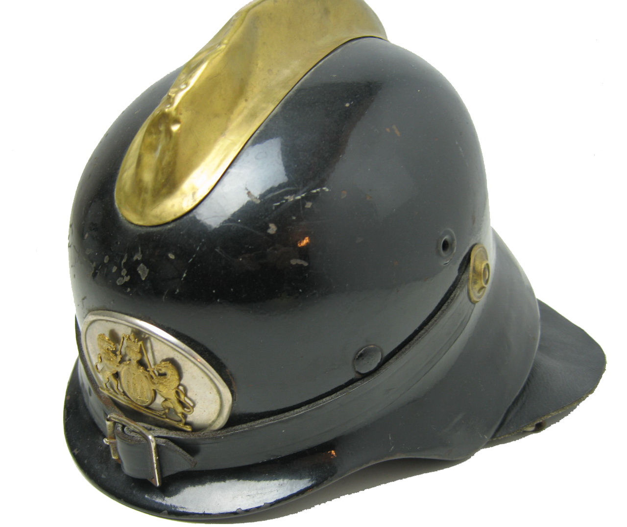 Gammel Dansk brann - hjelm