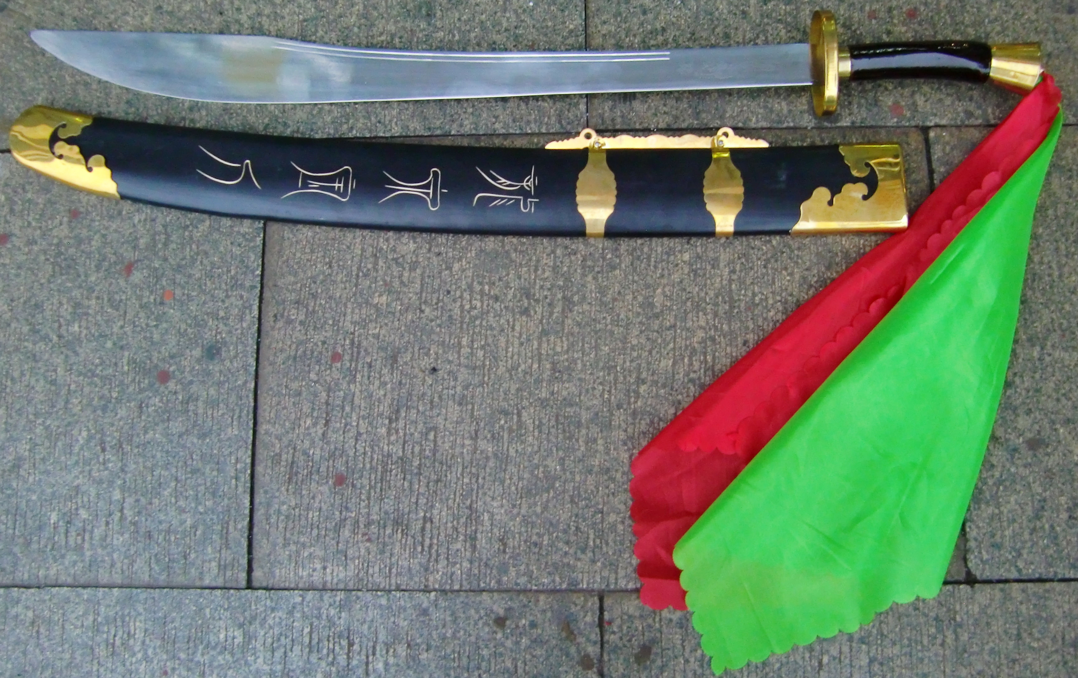 China willow leaf med slire og box