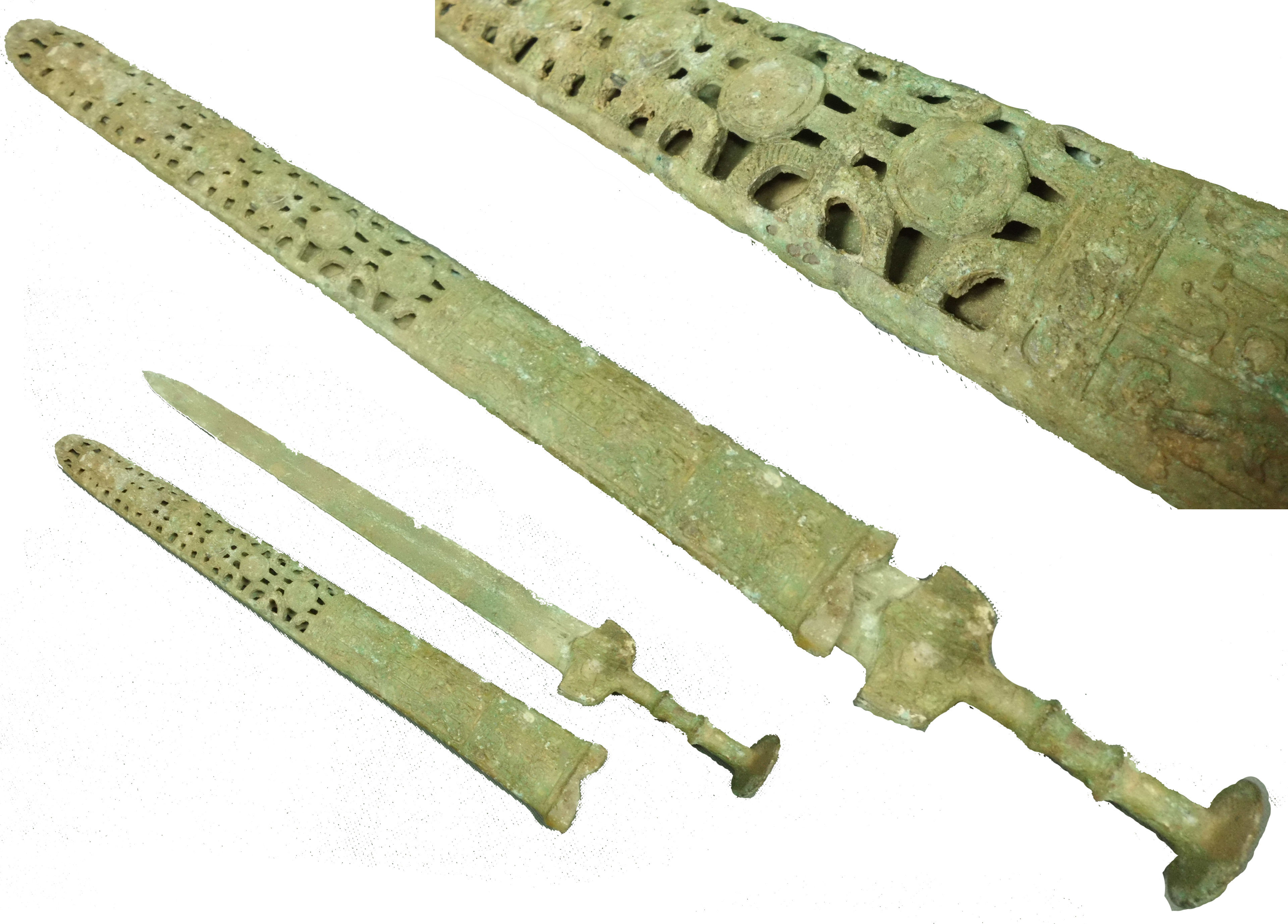 Antikk kinesisk sverd