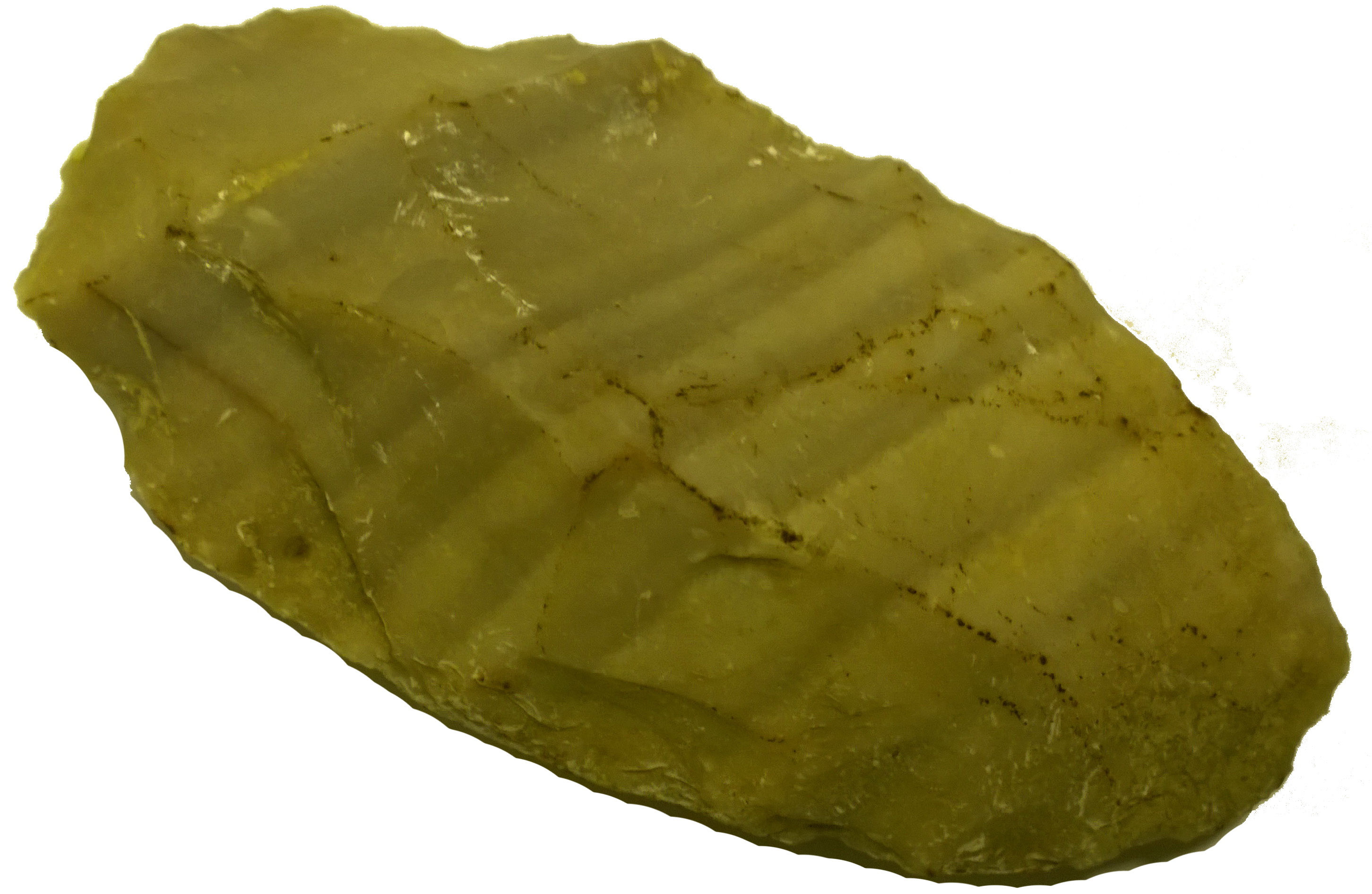 Flintøks fra neolittisk periode, (alts for 4000 år siden)