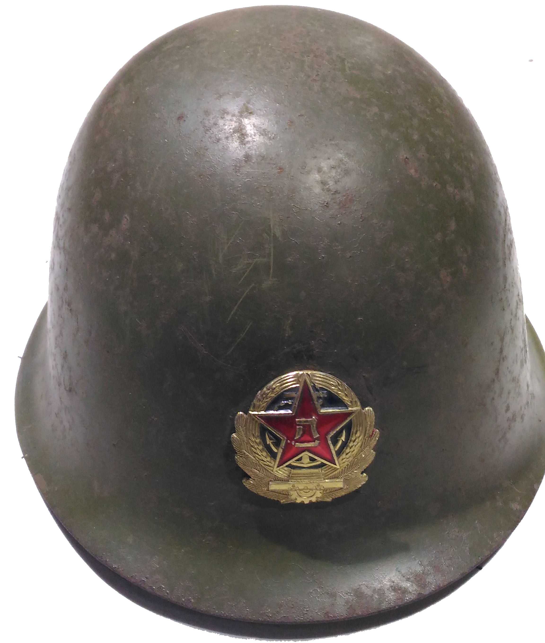 Ekte kinesisk marine-hjelm