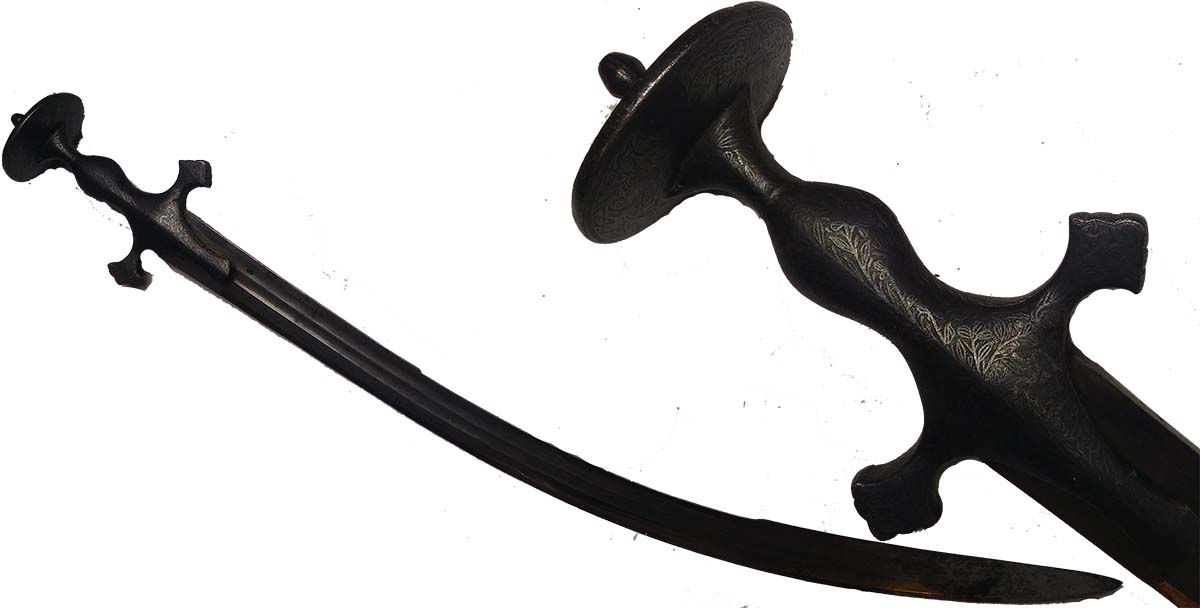 Indiske Talwar sverd fra 1800 talls